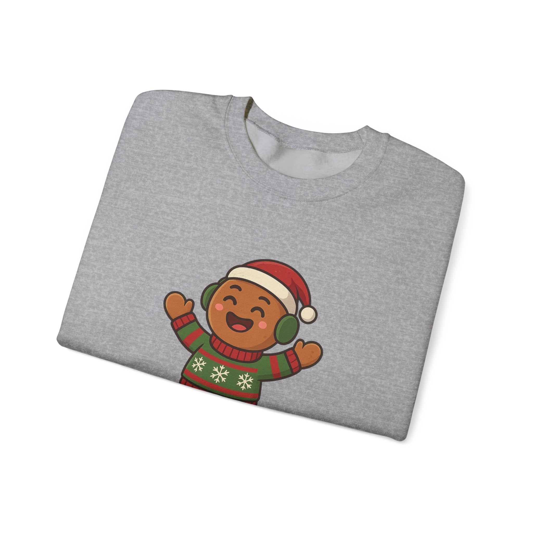 Festive Unisex Crewneck Sweatshirt - Let's Get Bakin' Holiday Style, Cozy Christmas Gift, Family Gathering Apparel, Baking Enthusiast, [...]