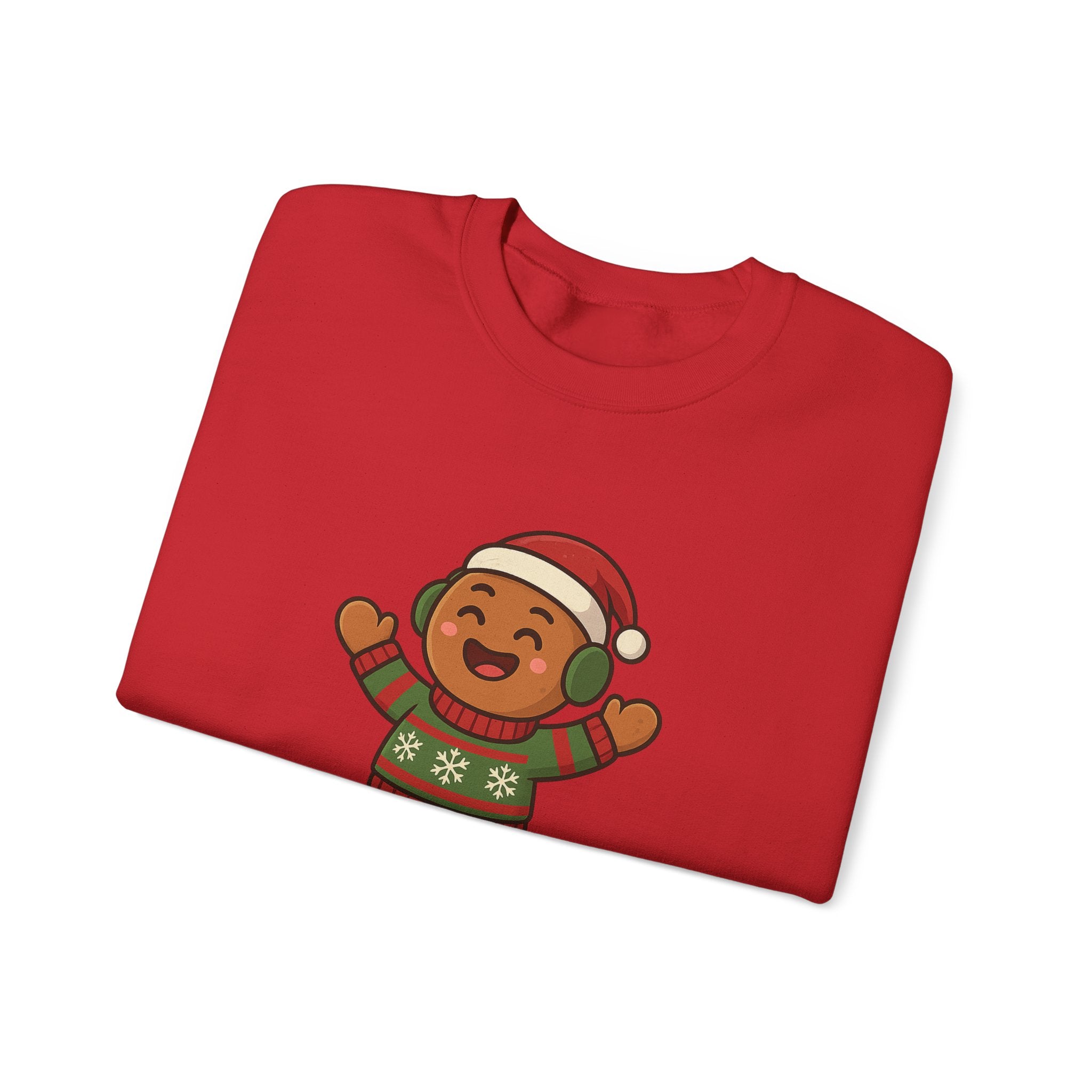 Festive Unisex Crewneck Sweatshirt - Let's Get Bakin' Holiday Style, Cozy Christmas Gift, Family Gathering Apparel, Baking Enthusiast, [...]