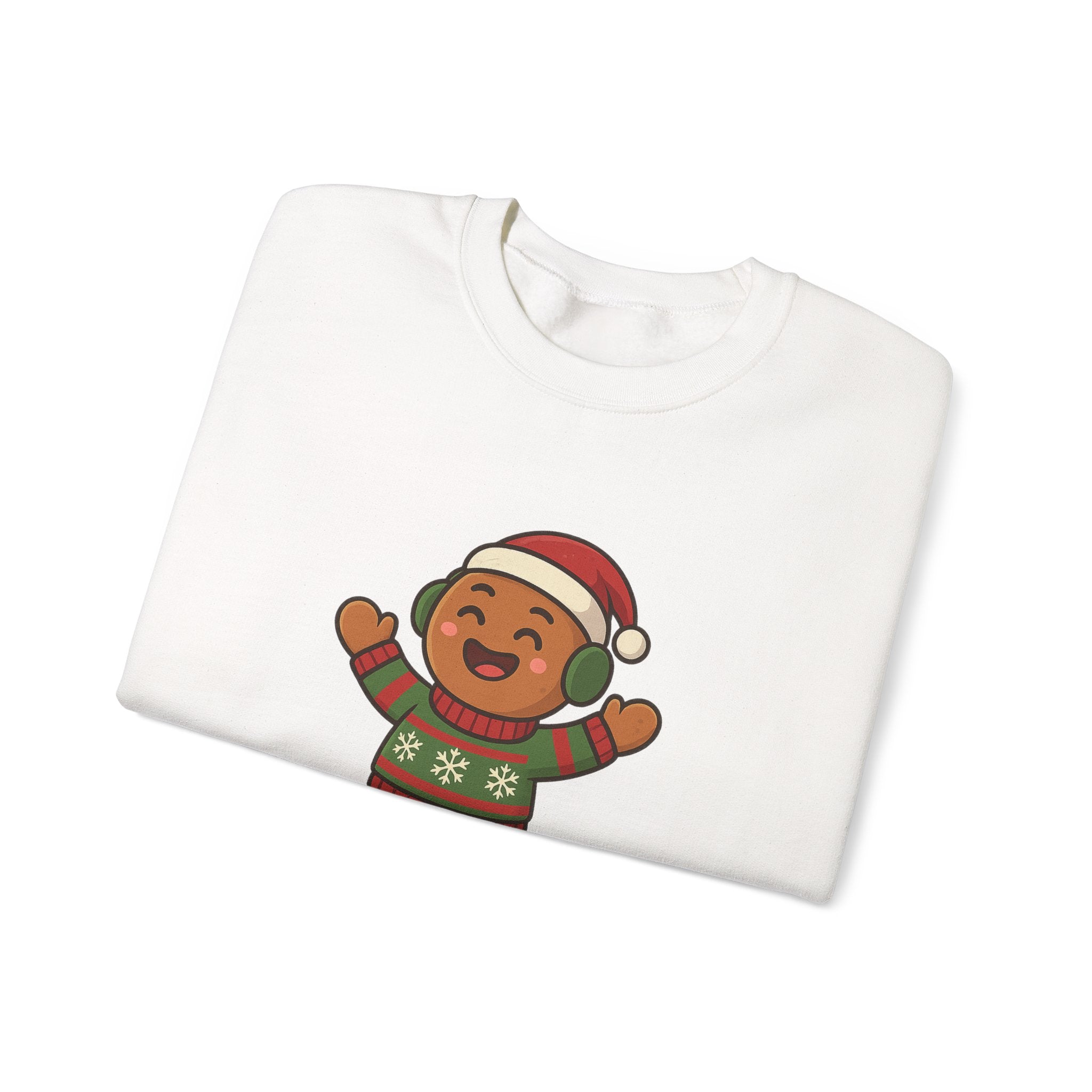 Festive Unisex Crewneck Sweatshirt - Let's Get Bakin' Holiday Style, Cozy Christmas Gift, Family Gathering Apparel, Baking Enthusiast, [...]