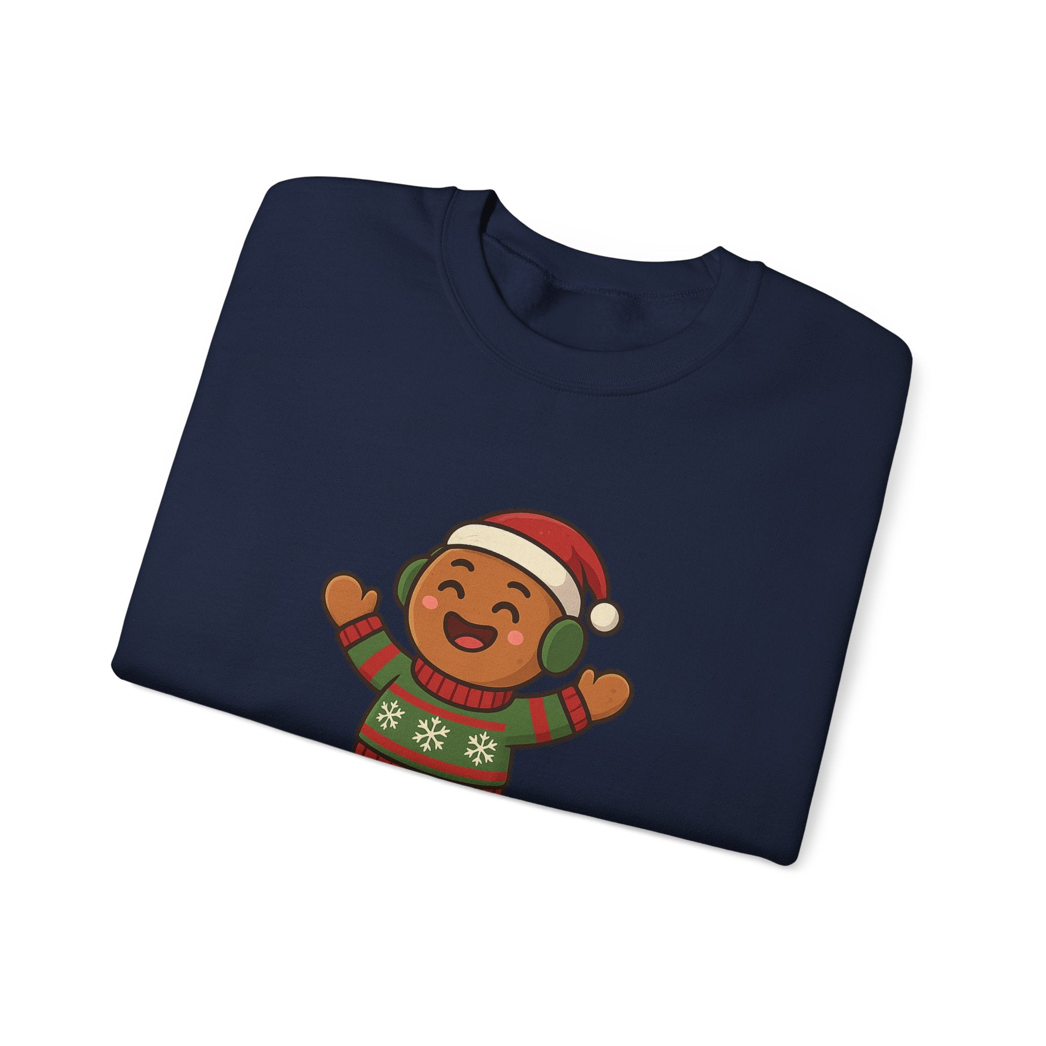 Festive Unisex Crewneck Sweatshirt - Let's Get Bakin' Holiday Style, Cozy Christmas Gift, Family Gathering Apparel, Baking Enthusiast, [...]
