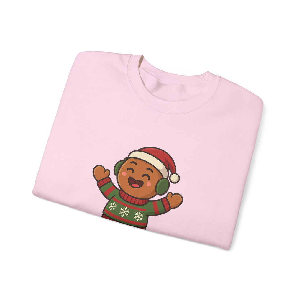 Festive Unisex Crewneck Sweatshirt - Let's Get Bakin' Holiday Style, Cozy Christmas Gift, Family Gathering Apparel, Baking Enthusiast, [...]