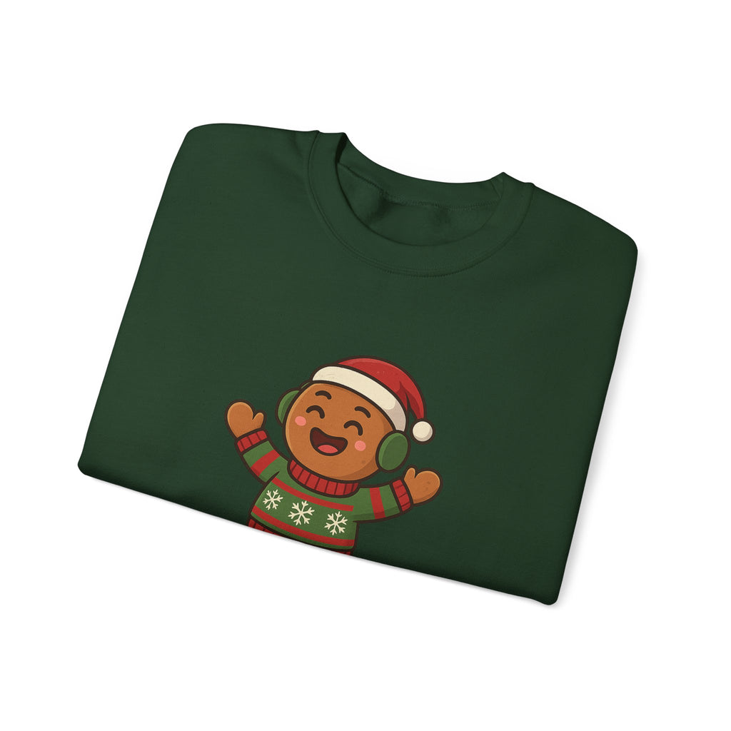 Festive Unisex Crewneck Sweatshirt - Let's Get Bakin' Holiday Style, Cozy Christmas Gift, Family Gathering Apparel, Baking Enthusiast, [...]